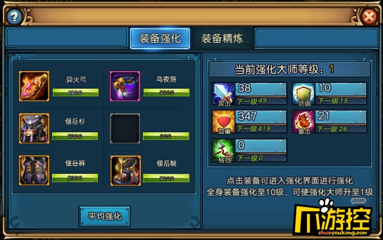 全民大主宰装备怎么强化 全民大主宰装备系统