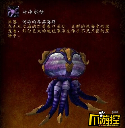 wow7.0深海水母怎么获得_wow7.0深海水母获