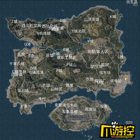 和平精英海岛地图资源分布在哪