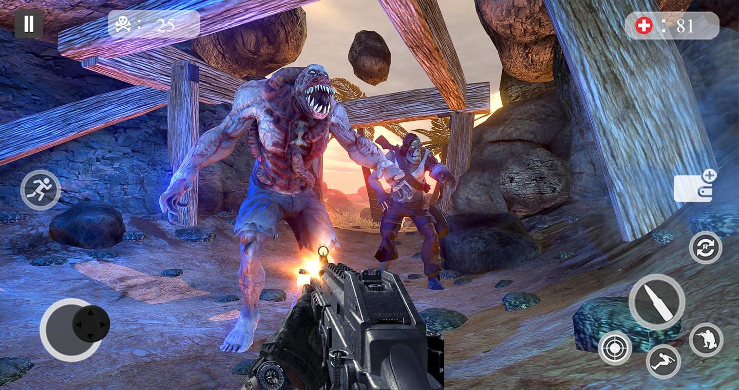 fps僵尸生存游戏