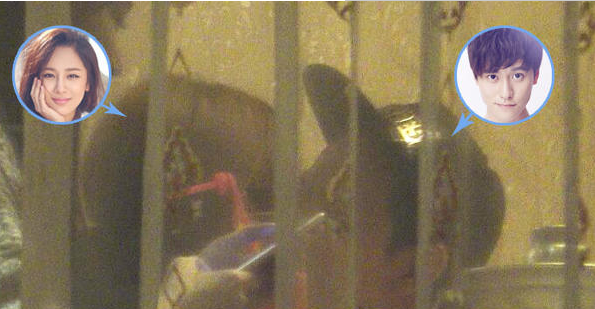 杨紫秦俊杰恋情曝光 杨紫秦俊杰当众亲吻照