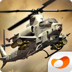 炮艇战：3D直升机游戏图标
