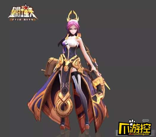 王者荣耀伽罗新皮肤曝光_伽罗伴生皮肤原画一览