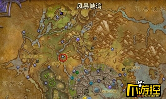 魔兽世界堕夜精灵军需官在哪_堕夜精灵军需官