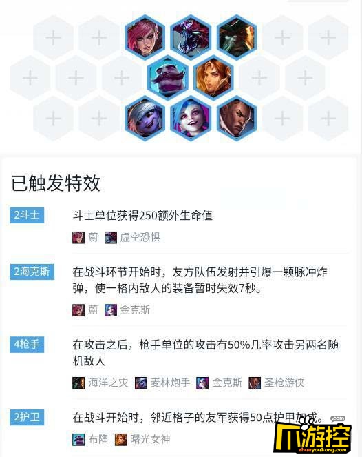 云顶之弈护卫枪手阵容玩法攻略