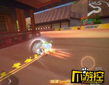 跑跑卡丁车手游日光城地图跑法攻略