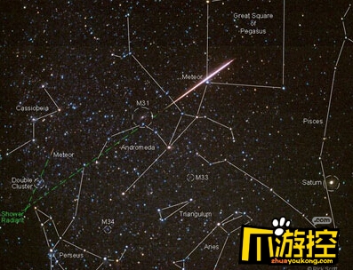 英仙座星流雨爆发 系北半球三大流星雨之一
