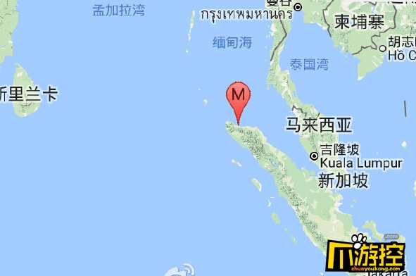 印尼苏门答腊岛地震 震源深度20千米
