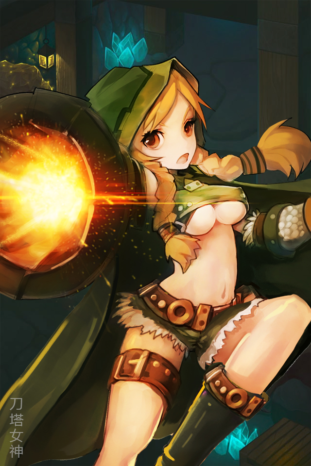 首曝《刀塔女神》游戏性感壁纸